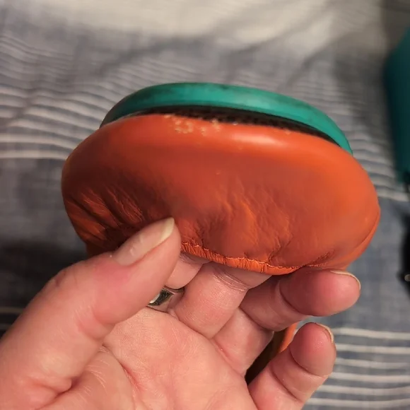 Tieks Orange Ballet Flats Classic Design - Picture 6 of 7